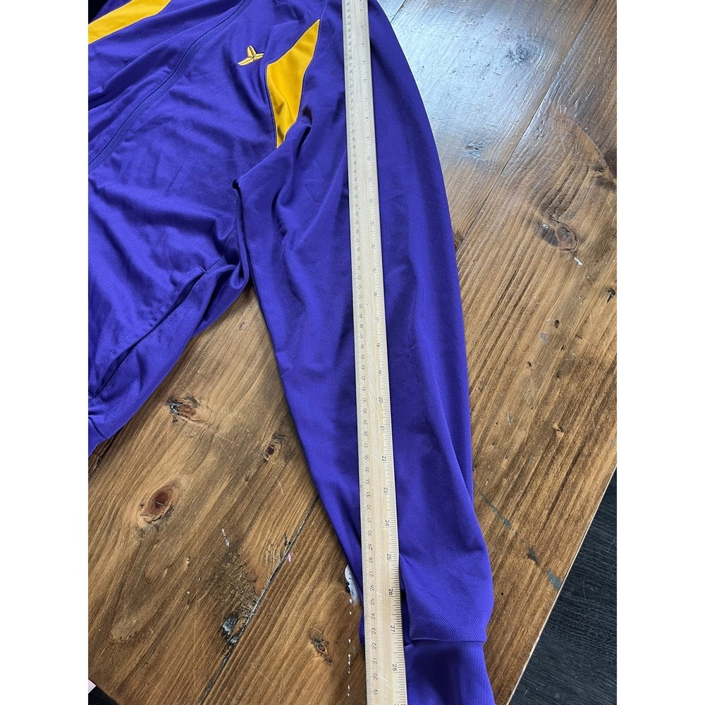 Nike Kobe Bryant Mamba Mentality Track Jacket Purple Gold Lakers Mens Medium - Picture 10 of 10